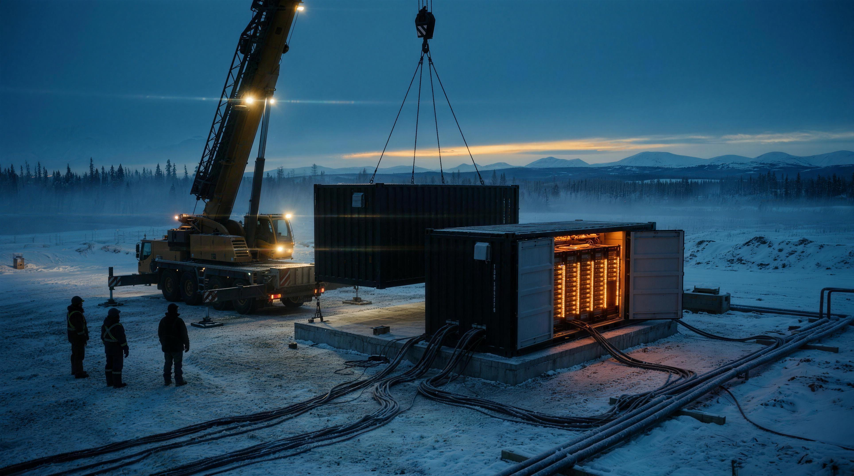 EliteMicro Services modular data center under construction